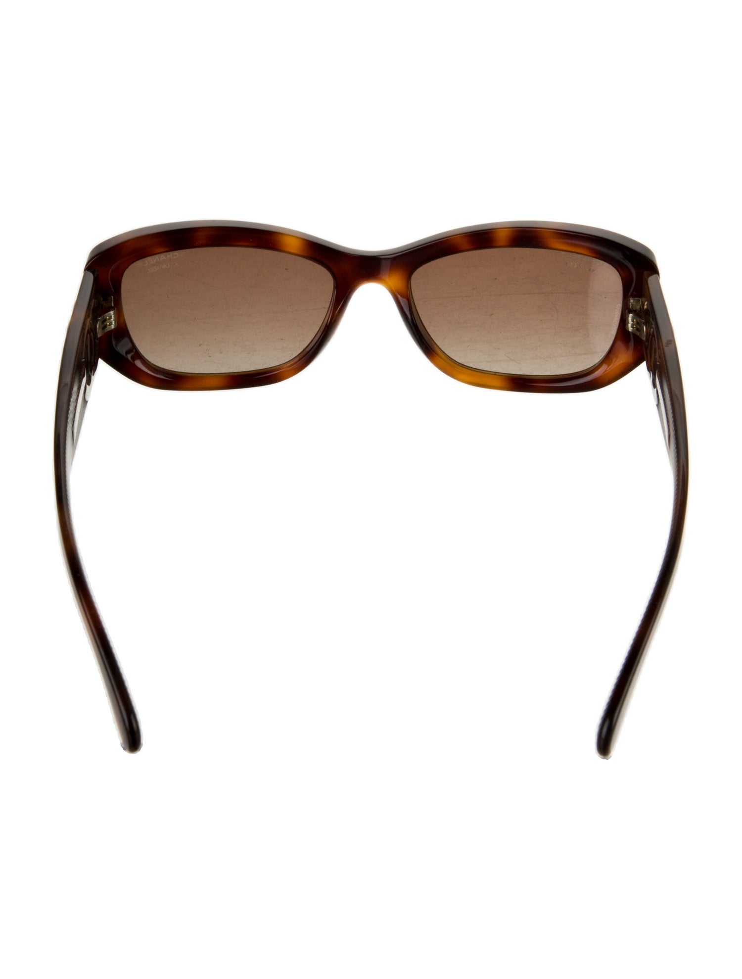 Chanel Interlocking CC Logo Square Sunglasses