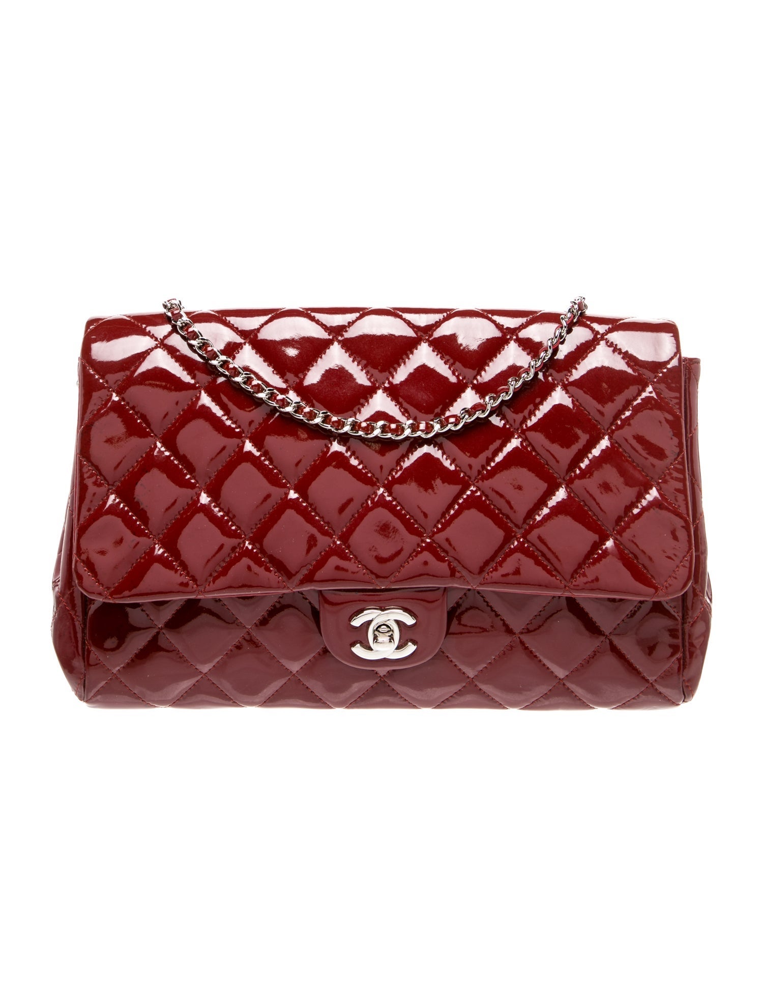 Chanel Patent New Clutch w/ Chain