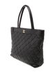 Chanel Quilted Shopping Tote