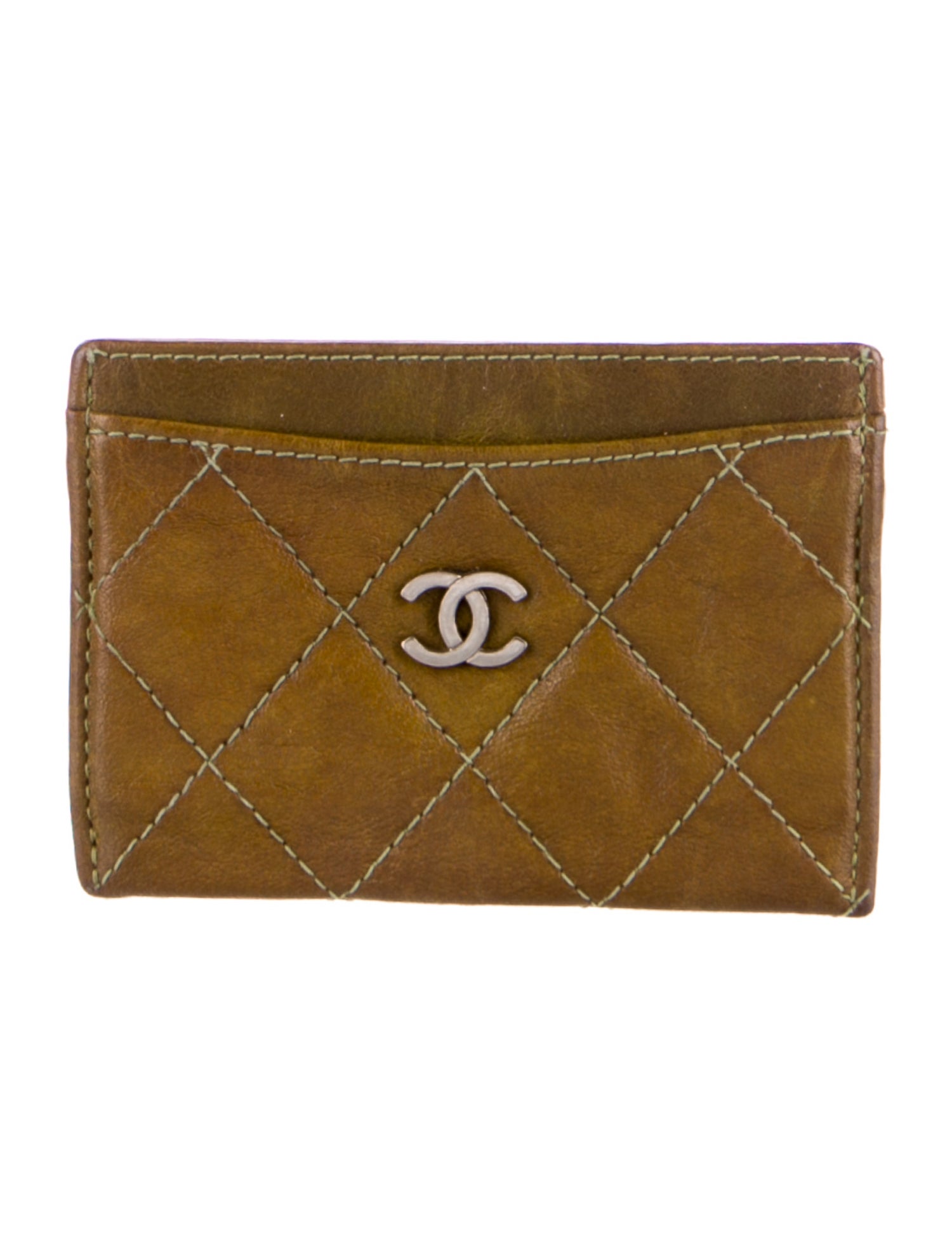 Chanel 2006-2008 Interlocking CC Logo Card Holder