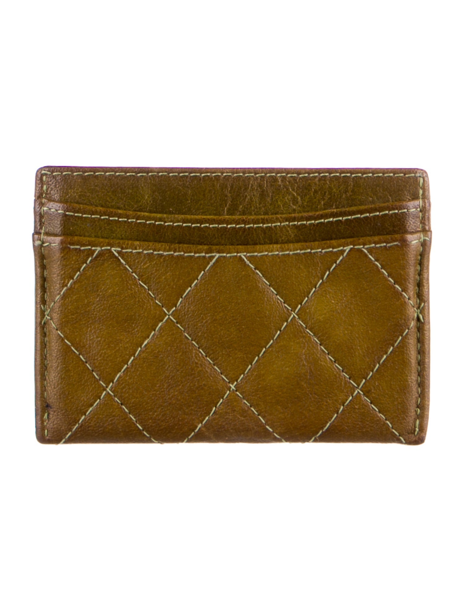 Chanel 2006-2008 Interlocking CC Logo Card Holder