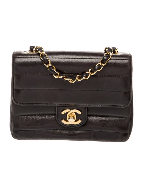 Chanel Horizontal Quilt Mini Square Flap Bag