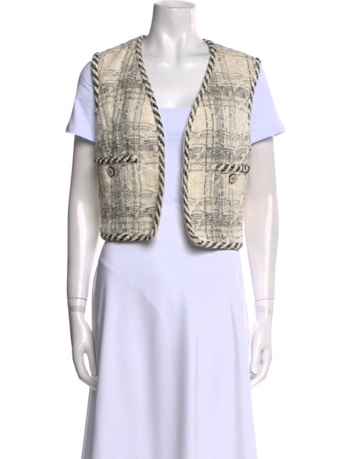 Chanel 2018 Tweed Pattern Vest