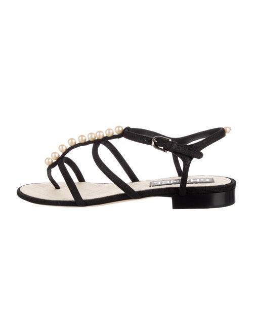 Chanel 2014 Interlocking CC Logo Sandals