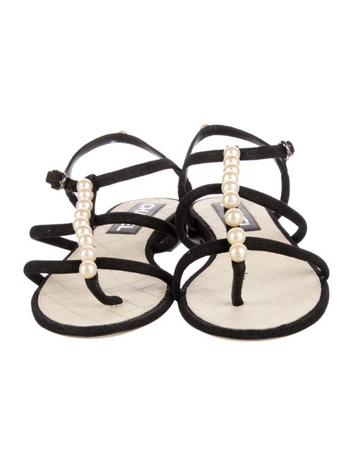 Chanel 2014 Interlocking CC Logo Sandals