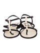Chanel 2014 Interlocking CC Logo Sandals