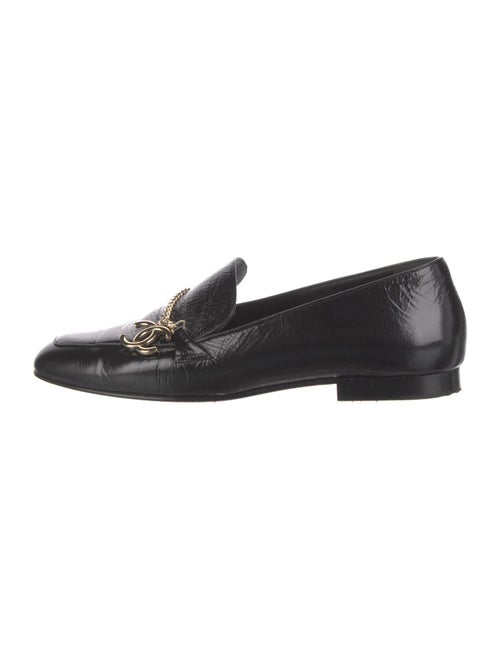 Chanel 2024 Interlocking CC Logo Loafers