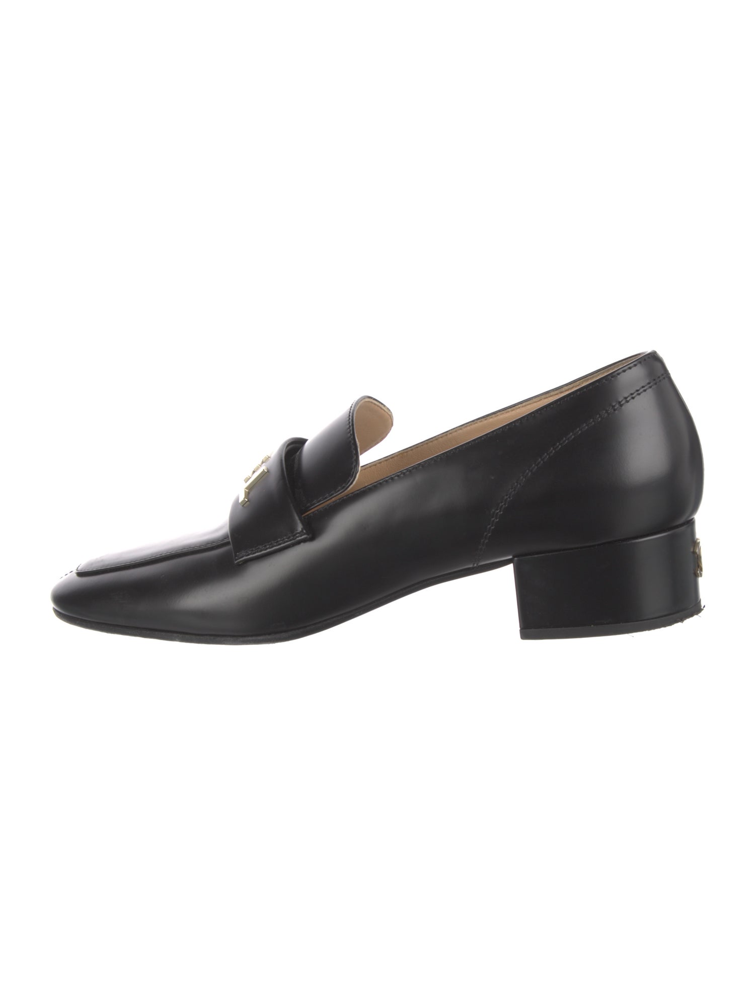 Chanel 2023 Interlocking CC Logo Loafers