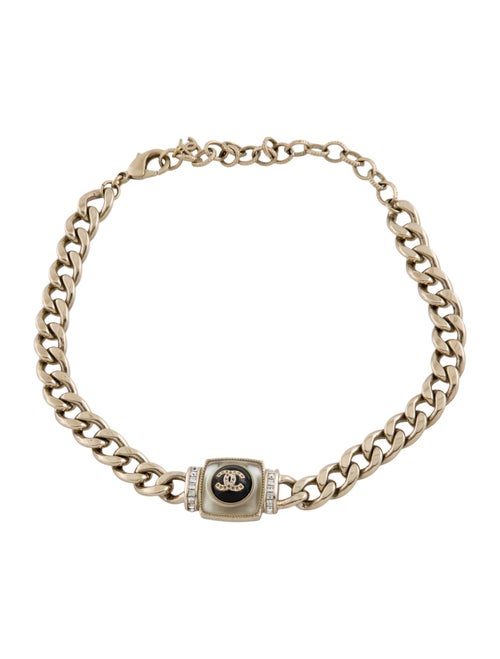 Chanel 2022 Strass & Resin CC Choker