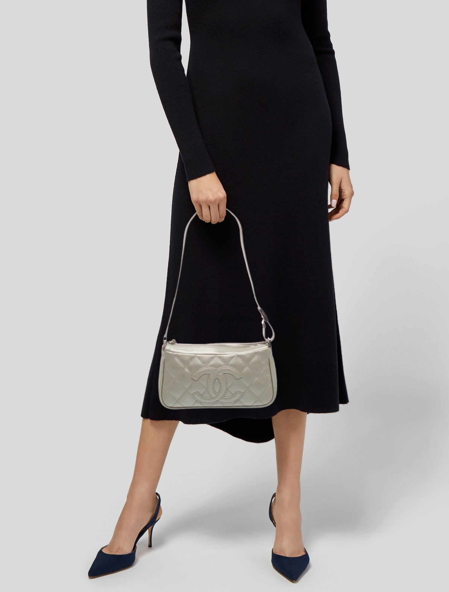 Chanel Quilted Timeless Pochette