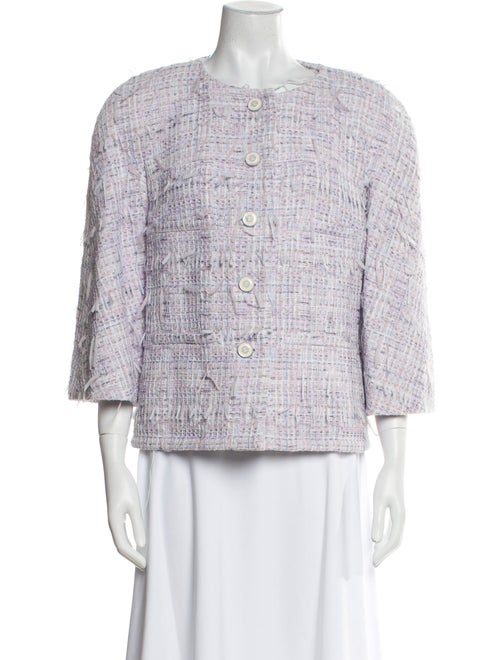 Chanel 2018 Tweed Pattern Evening Jacket