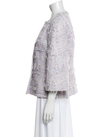 Chanel 2018 Tweed Pattern Evening Jacket