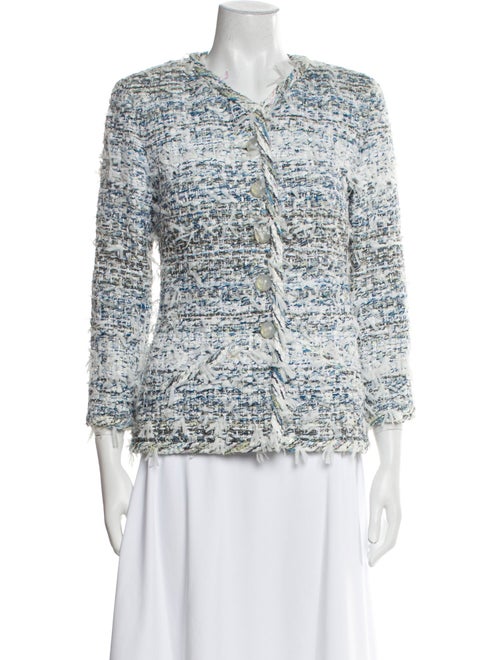 Chanel 2018 Tweed Pattern Evening Jacket