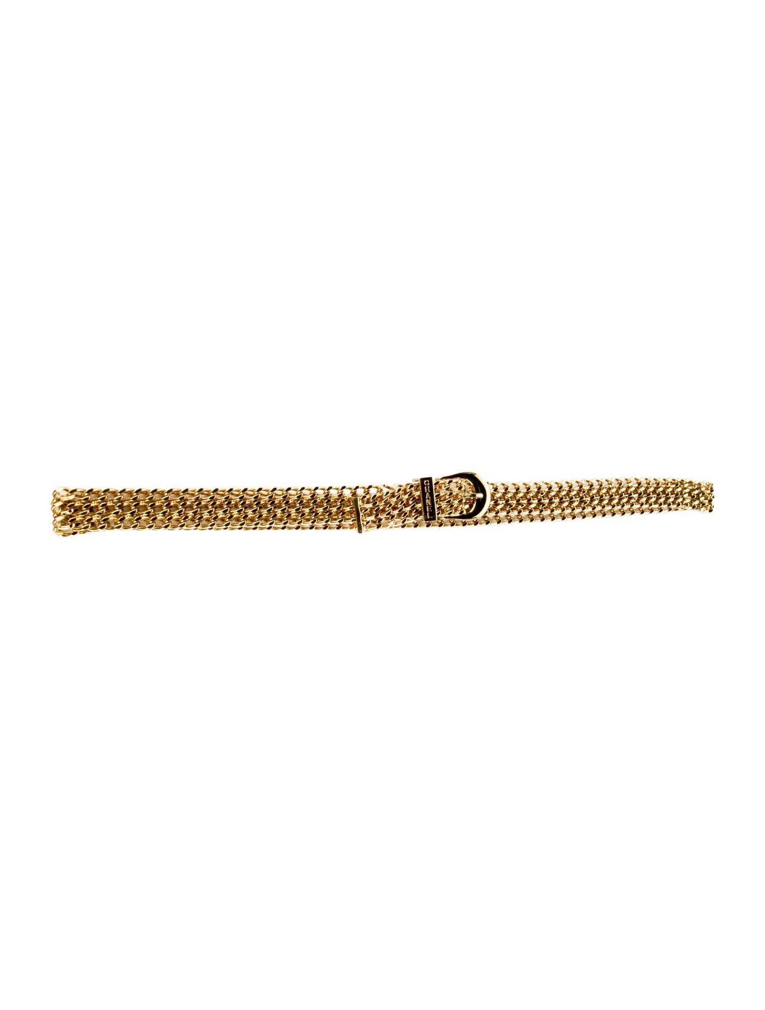 Chanel 1997 Chain-Link Accent Waist Belt