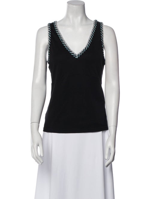 Chanel 2018 V-Neck Top