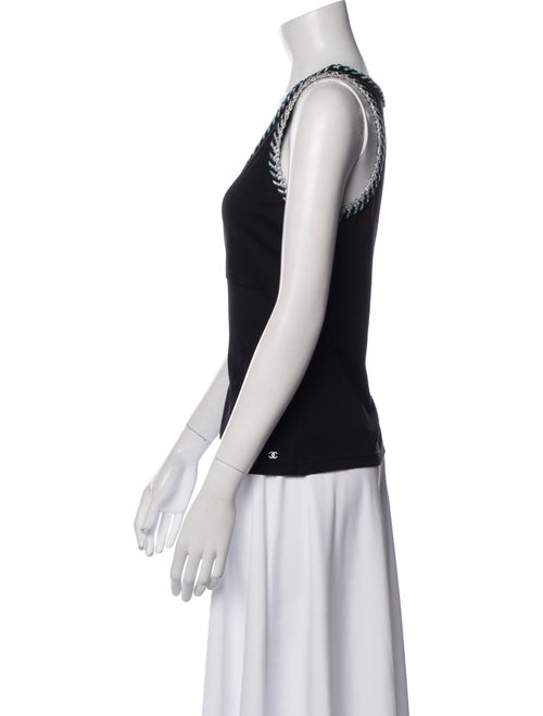 Chanel 2018 V-Neck Top