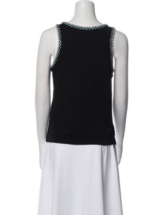 Chanel 2018 V-Neck Top