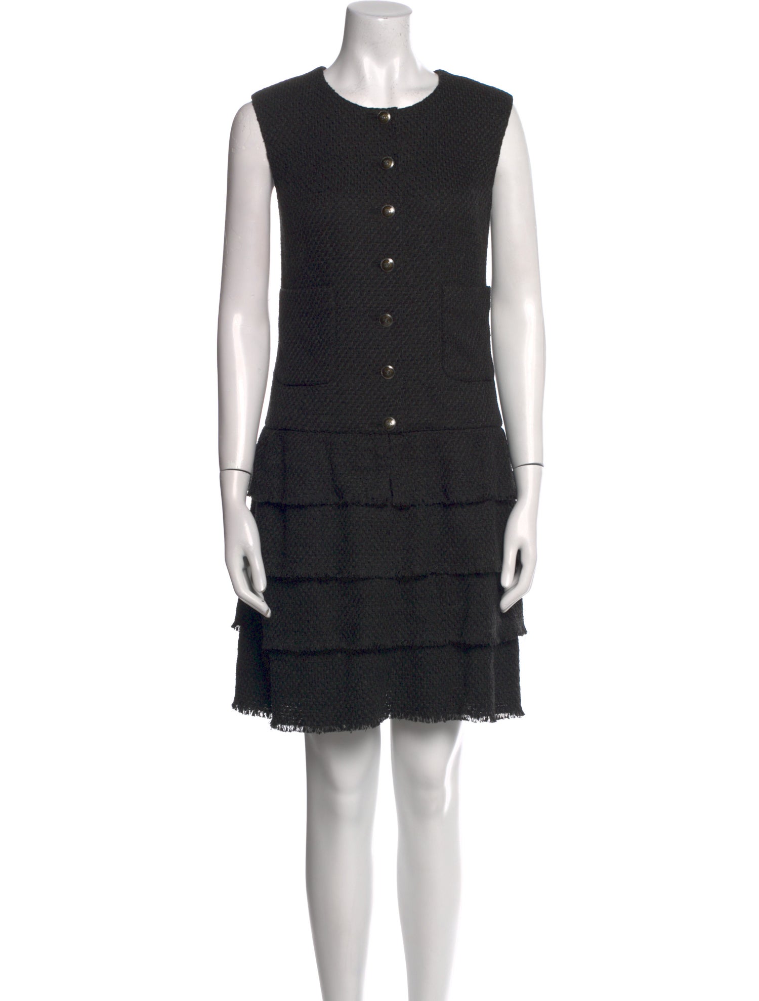 Chanel Crew Neck Mini Dress