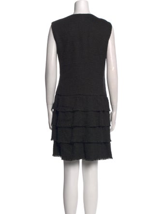 Chanel Crew Neck Mini Dress