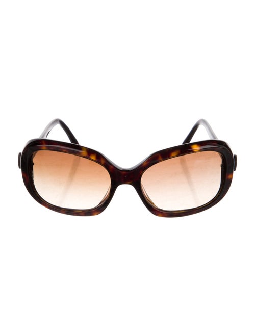 Chanel Interlocking CC Logo Oversize Sunglasses