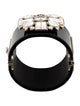 Chanel Resin & Strass CC Cuff