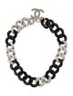 Chanel Resin Curb Chain Necklace