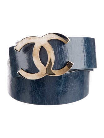 Chanel 2015 Interlocking CC Logo Waist Belt