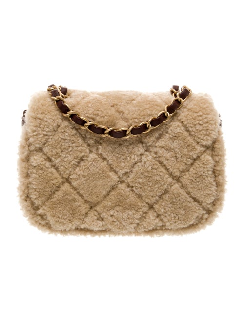 Chanel Shearling Mini Square Flap