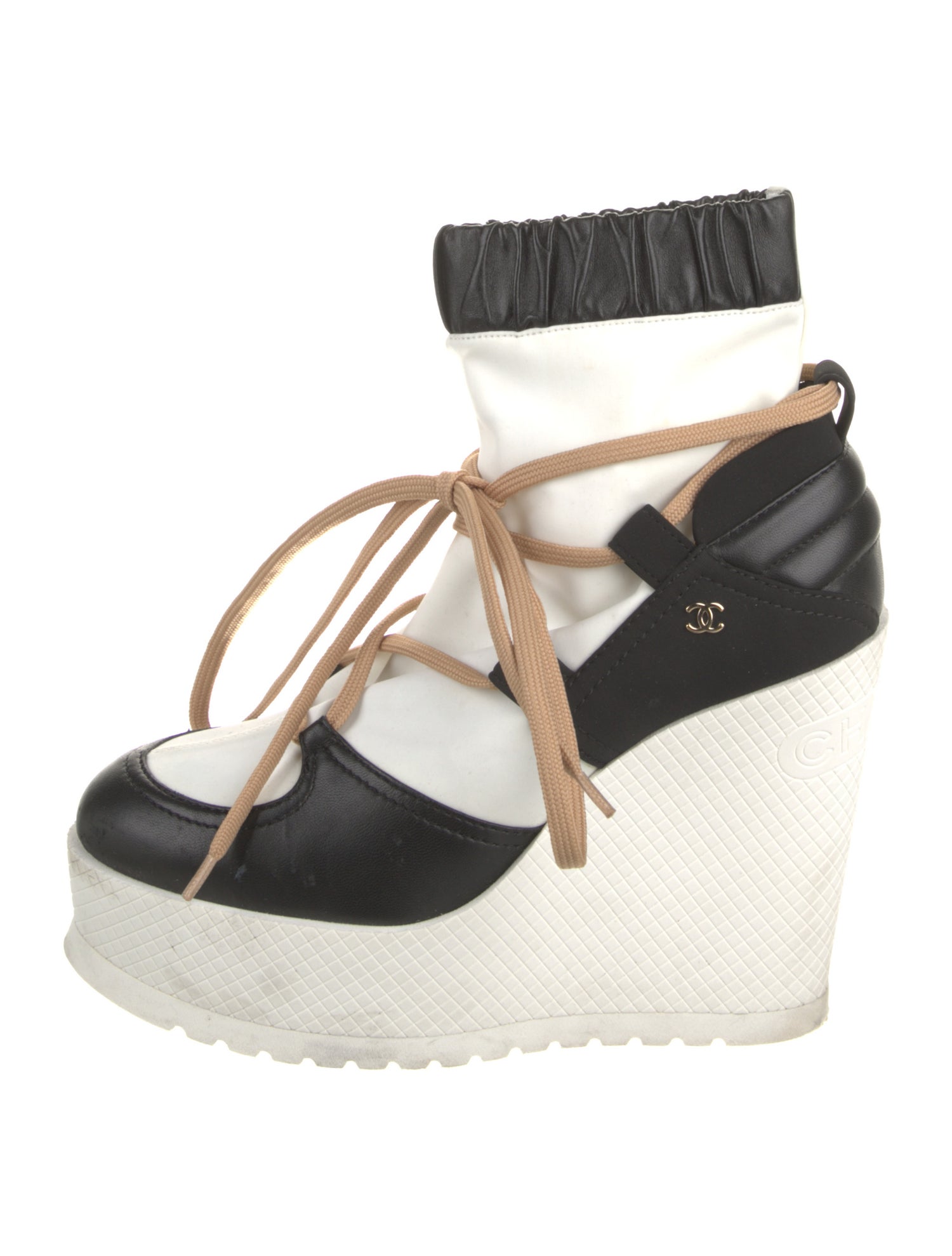 Chanel 2019 Interlocking CC Logo Rain Boots