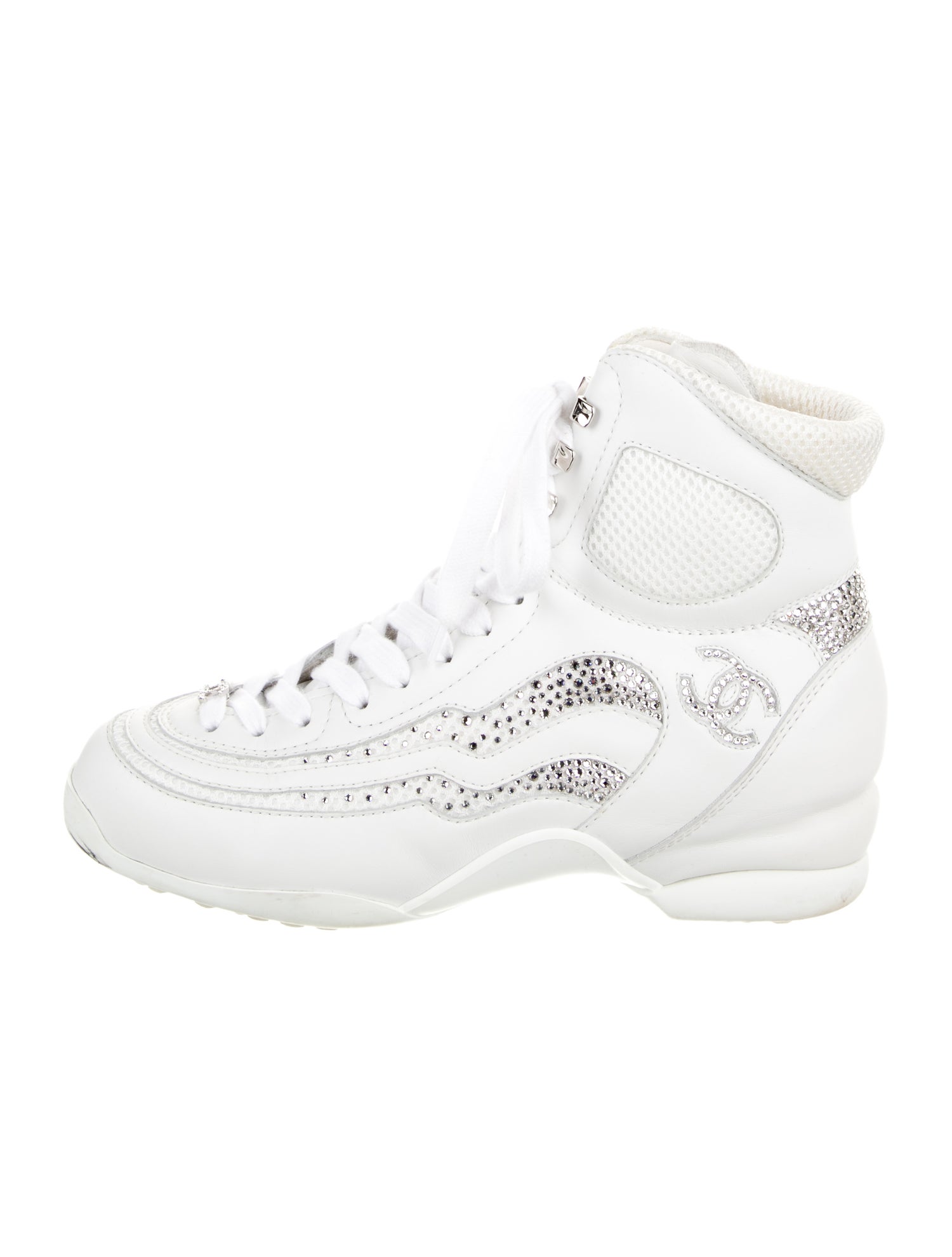 Chanel Coco Neige Wedge Sneakers