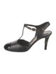 Chanel 2022 Interlocking CC Logo T-Strap Pumps