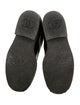 Chanel Interlocking CC Logo Calfskin Combat Boots