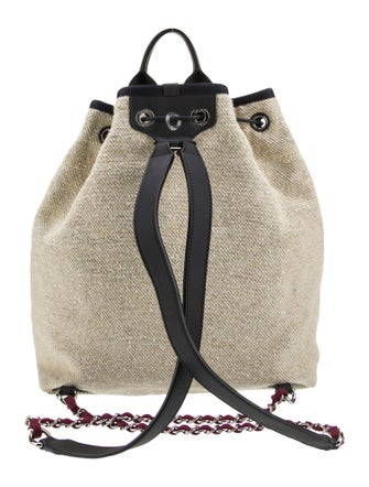 Chanel Canvas Deauville Backpack