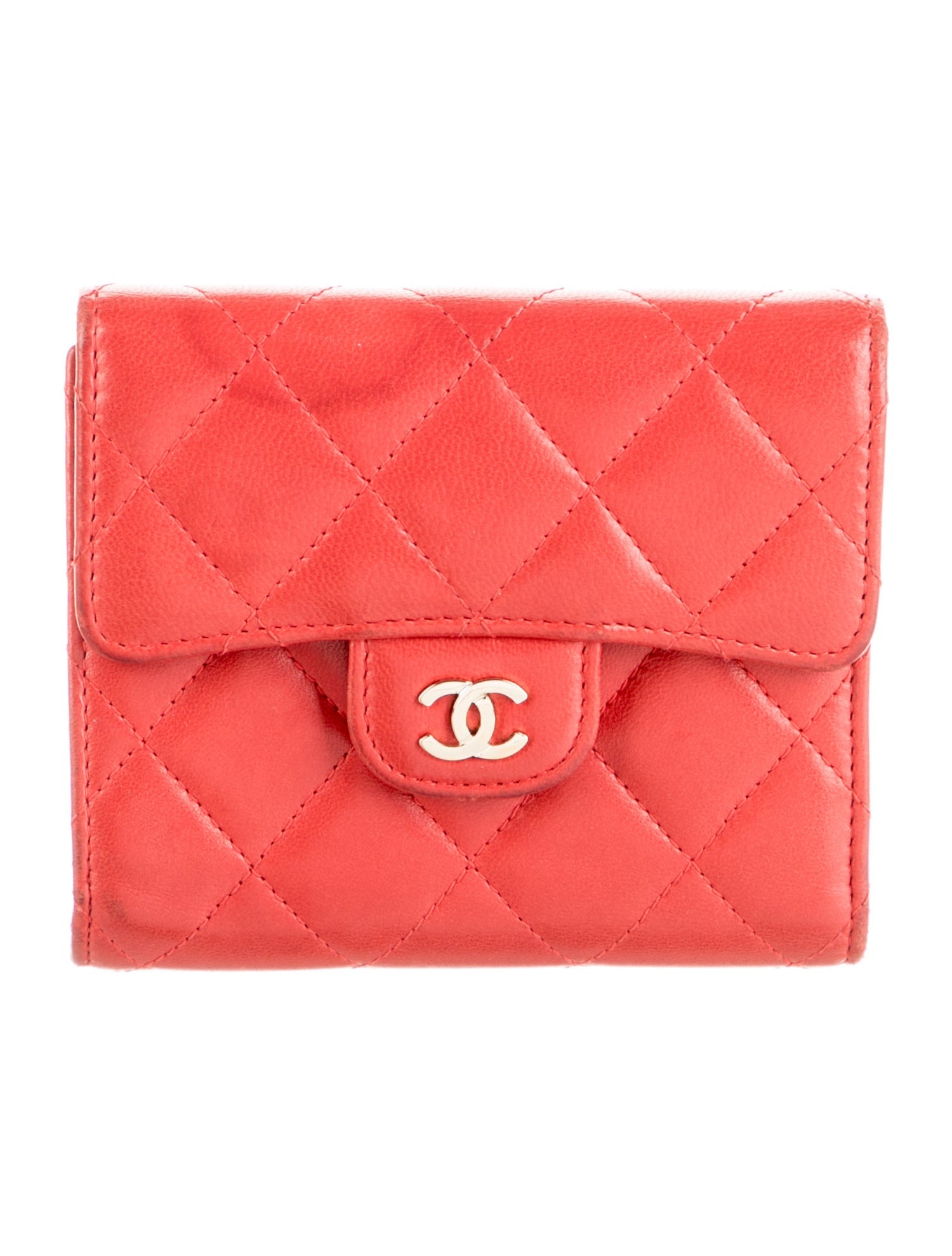 Chanel 2017 Leather Compact Wallet