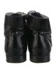 Chanel Interlocking CC Logo Patent Leather Boots
