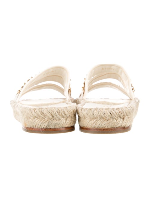 Chanel 2020 Interlocking CC Logo Espadrilles