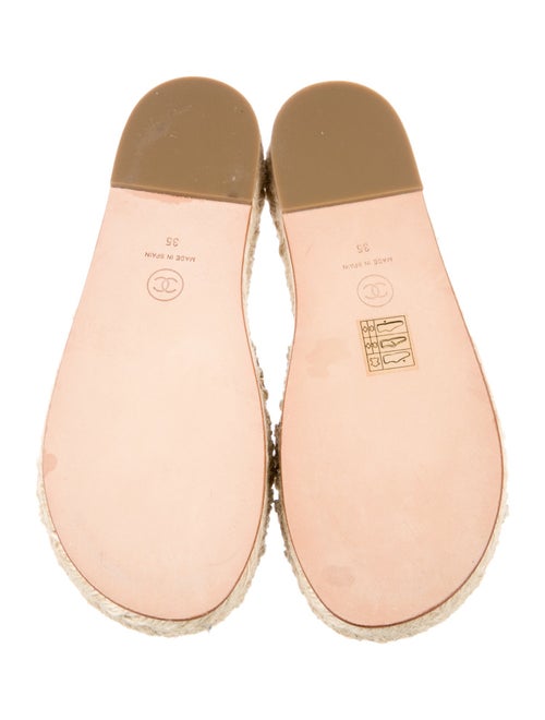 Chanel 2020 Interlocking CC Logo Espadrilles