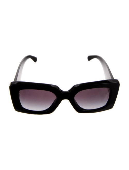 Chanel Interlocking CC Logo Cat-Eye Sunglasses