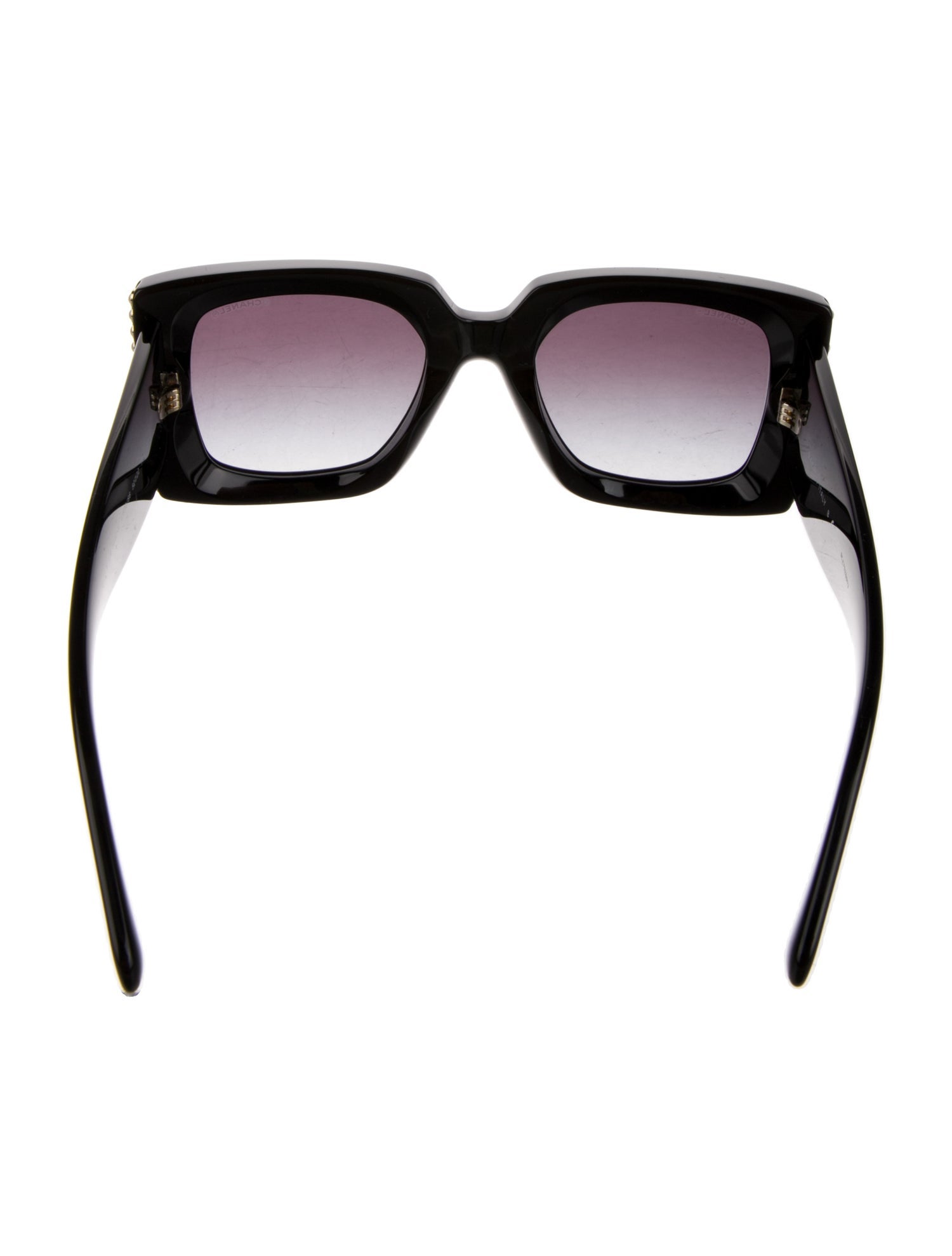 Chanel Interlocking CC Logo Cat-Eye Sunglasses