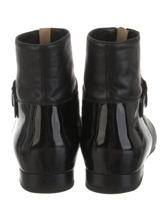Chanel 2013 Interlocking CC Logo Rain Boots
