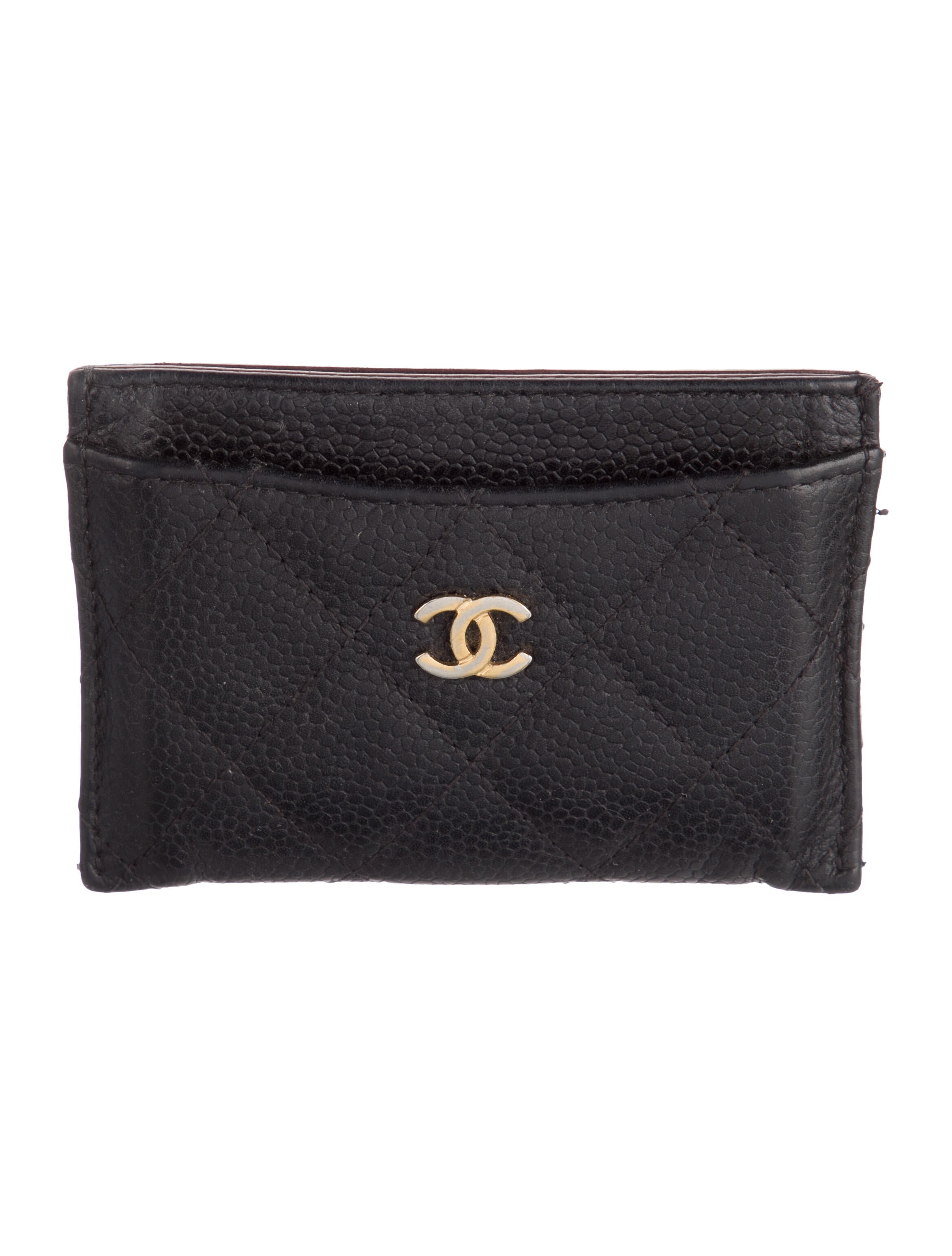 Chanel 2019 Interlocking CC Logo Card Holder