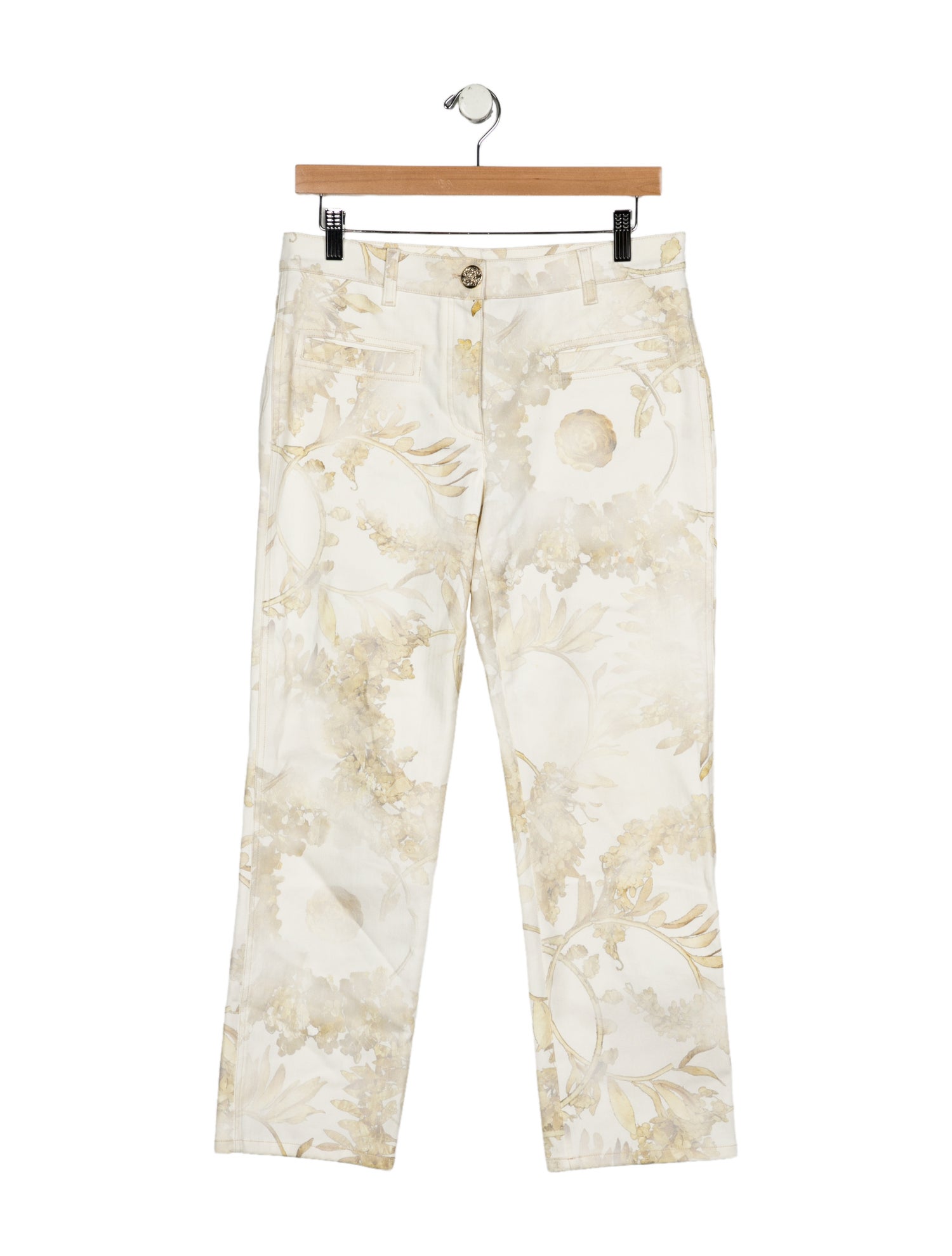 Chanel 2018 Straight Leg Jeans