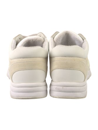 Chanel Interlocking CC Logo Suede Chunky Sneakers