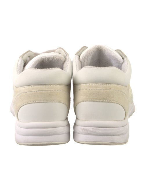 Chanel Interlocking CC Logo Suede Chunky Sneakers