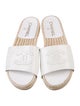 Chanel 2019 Interlocking CC Logo Espadrilles