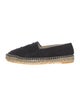Chanel Interlocking CC Logo Suede Espadrilles