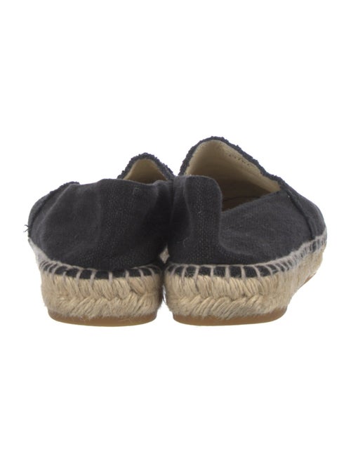 Chanel Interlocking CC Logo Suede Espadrilles