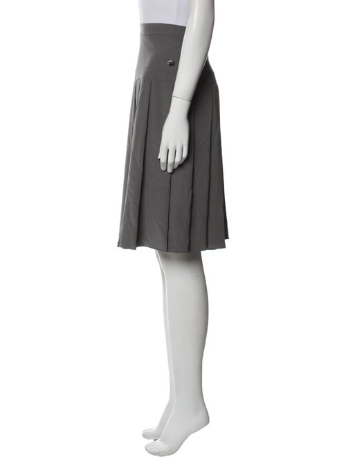 Chanel Silk Knee-Length Skirt