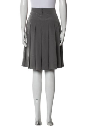 Chanel Silk Knee-Length Skirt