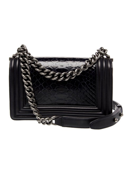 Chanel Small Python Boy Bag